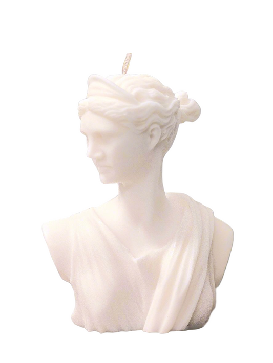 Diana The Greek Statue Candle