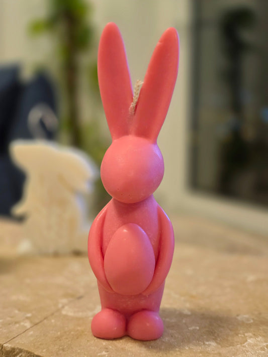 Long Eared Rabbit with Egg