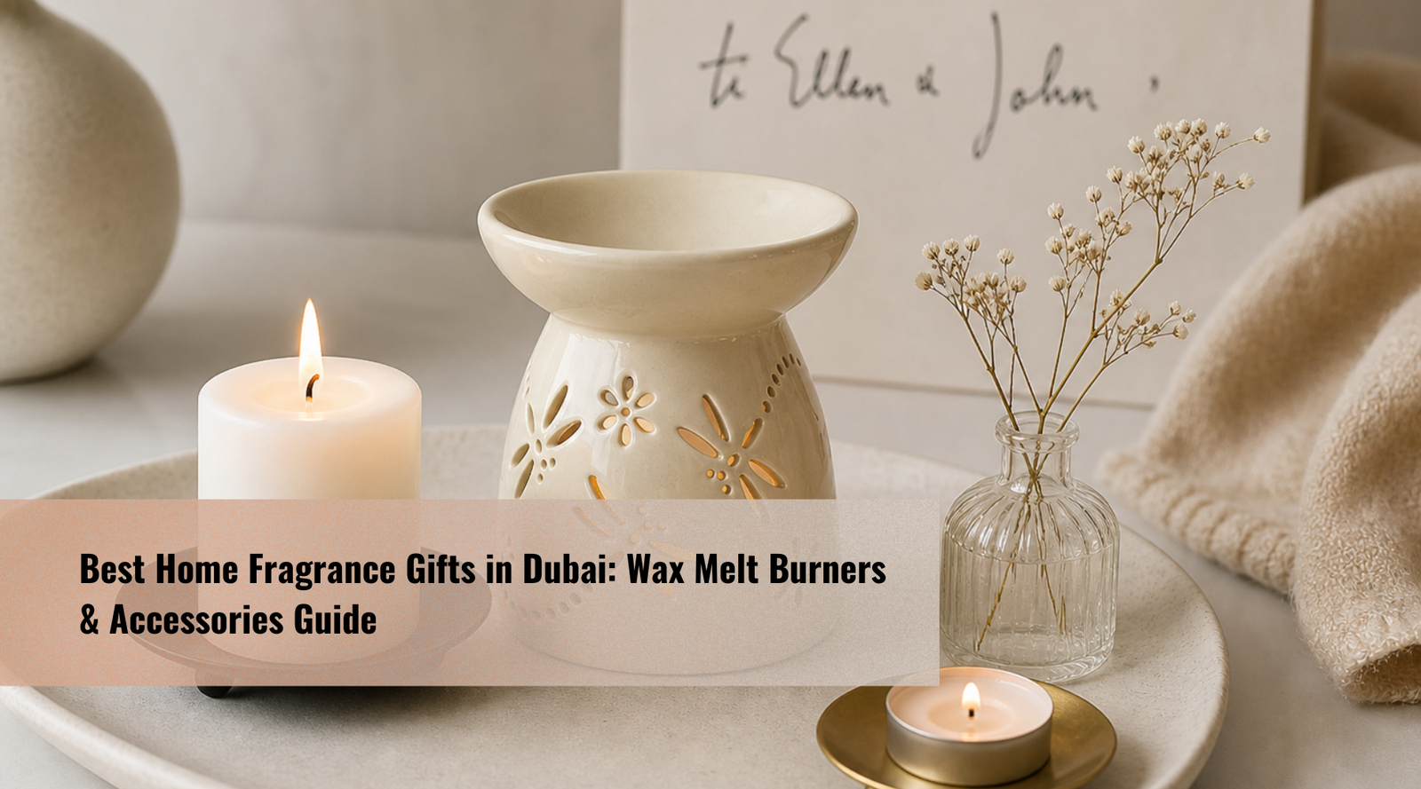 Ceramic Wax Melt Burner