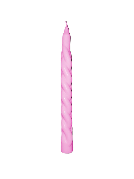 Twisted Taper Candle - 4 Pcs
