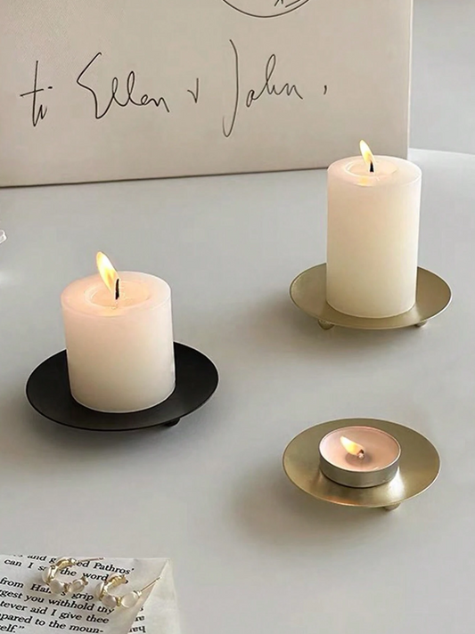 Round Candle Tray