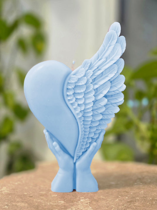 Heart Wing Candle
