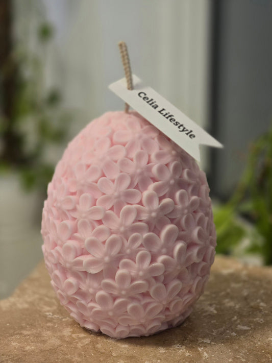 Large Egg with little flowers